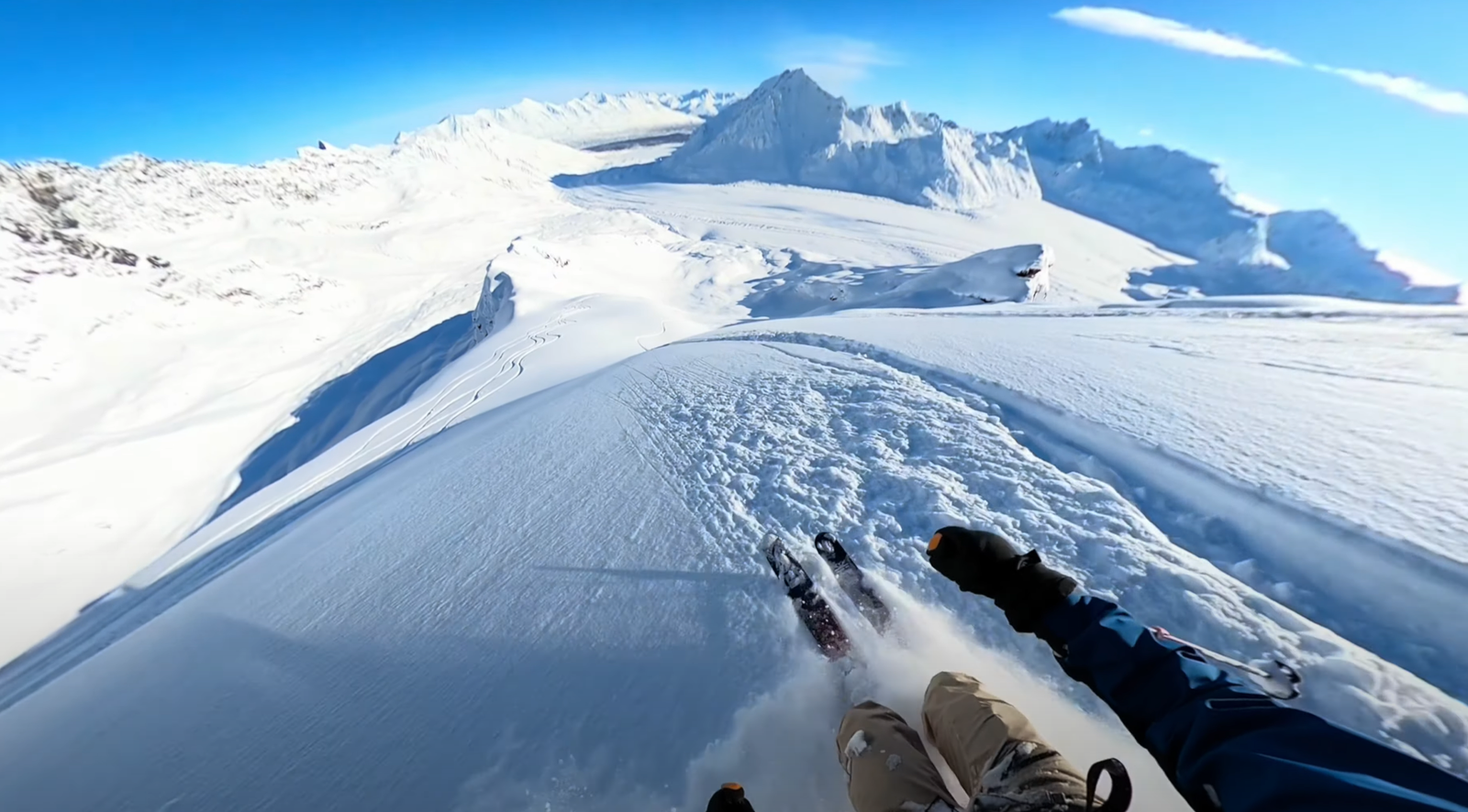 Modern Nomad TV filming a heli-ski week with Valdez Heli-Ski Guides in the Chugach Mountains