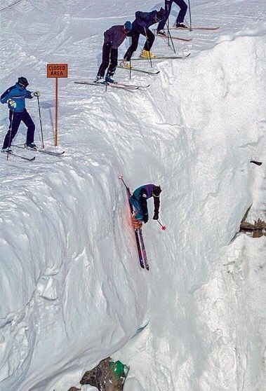 Doug Coombs heli-skier extreme world champion in Valdez Alaska